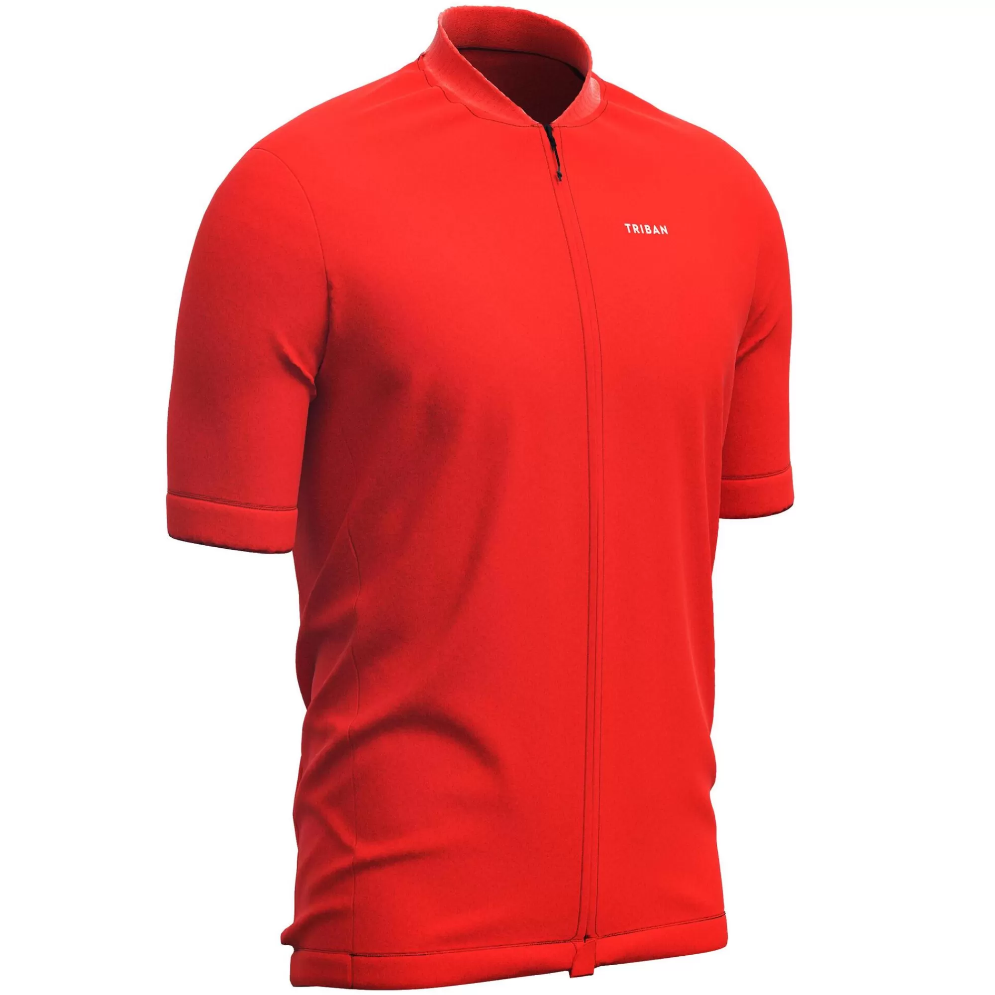 Decathlon Shirts^Men'Sshort-Sleevedroadcyclingsummerjerseyrc100-Red